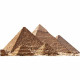 Great Pyramids Cardboard Cutout