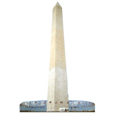 Washington Monument Cardboard Cutout