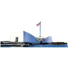 USS Arizona Memorial Cardboard Cutout