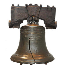 Liberty Bell With Crack Cardboard Cutout