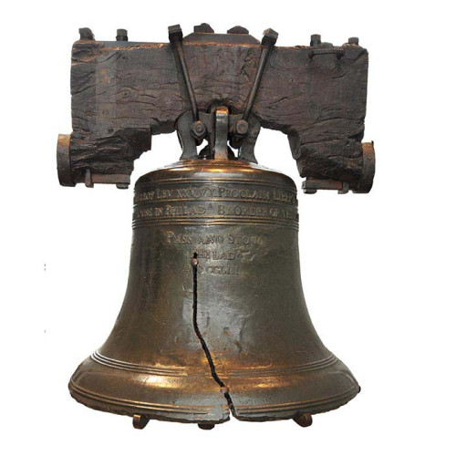 Liberty Bell With Crack Cardboard Cutout