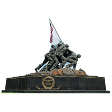 Marine Corps War Memorial Cardboard Cutout