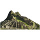 Inca Machu Picchu Cardboard Cutout