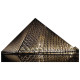 Pyramide du Louvre Cardboard Cutout