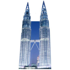 Petronas Towers Cardboard Cutout
