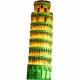 Leaning Tower of Pisa 2 Cardboard Cutout
