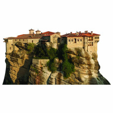 Monasteries of Meteora Cardboard Cutout