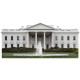 White House United States President Cardboard Cutout