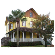 Riddle House Haunted Cardboard Cutout