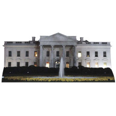 White House Night Cardboard Cutout
