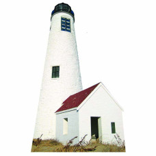 Great Point Lighthouse Cardboard Cutout