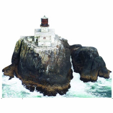 Tillamook Rock Lighthouse Cardboard Cutout