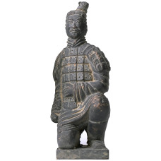 Terracotta Warrior Kneeling Cardboard Cutout
