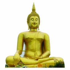Great Buddha of Thailand Cardboard Cutout