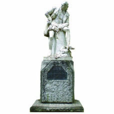 William Shakespeare Sitting Statue Cardboard Cutout